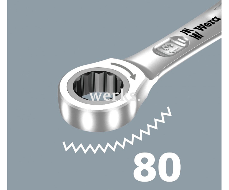 Набор дюймовых гаечных ключей с трещоткой 6000 Joker 8 Imperial Set 1 Wera WE-020012