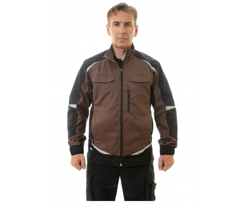 Куртка Brodeks KS202 коричневый/черный (XL)