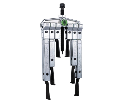 Двухзахватный съёмник с особо узкими захватами,  в наборе KUKKO 20-10-SP-T