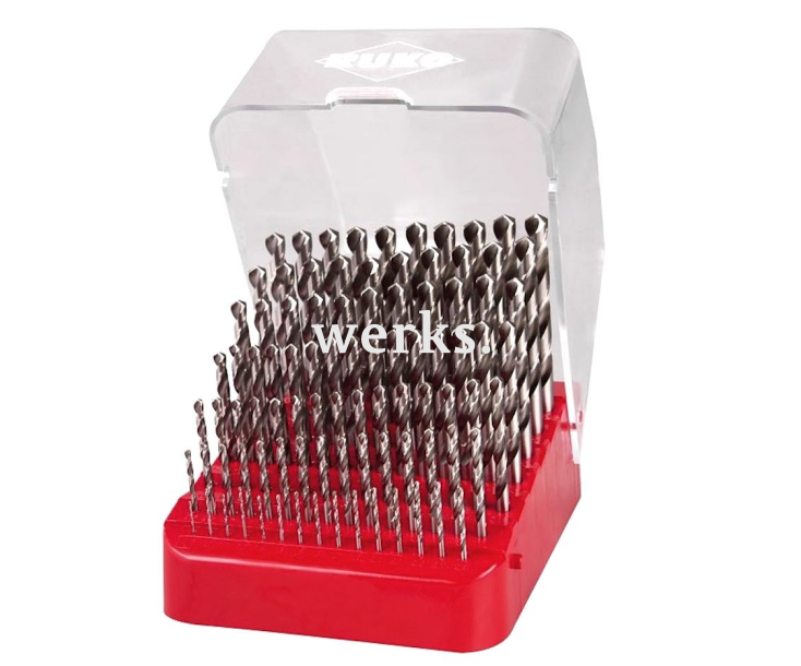 Набор сверл по металлу Ruko HSS-G 1,0 - 10,0 х 0,1 мм 214223 91 шт.