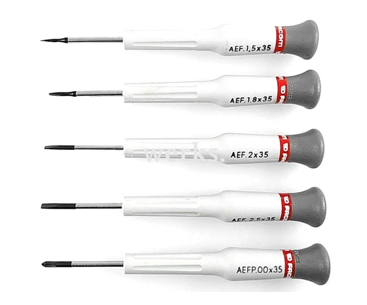 Набор прецизионных отверток SL PH Facom AEF.J1 5 предметов 