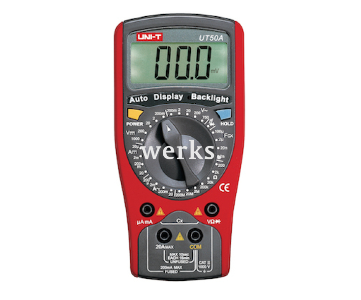 Мультиметр цифровой UNI-T UT50A