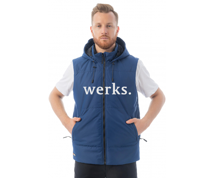 Жилет утепленный Brodeks KW112 синий (L)