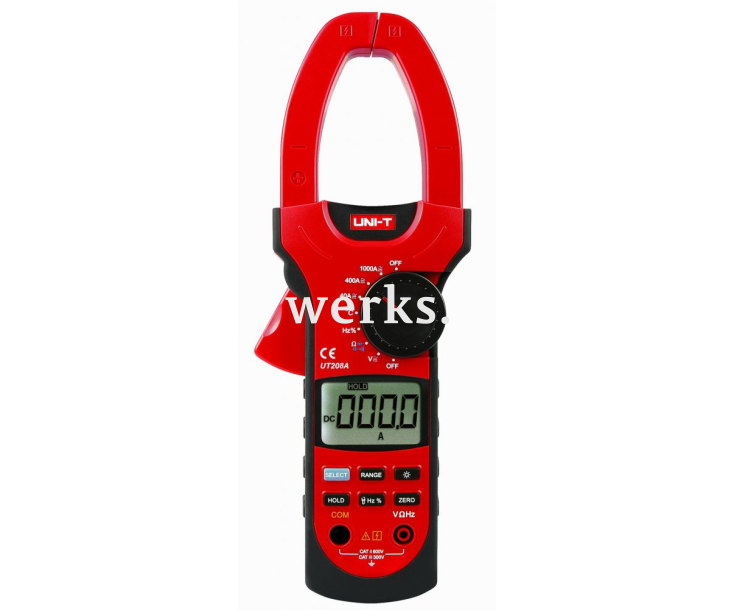 Клещи токоизмерительные UNI-T UT208A постоянного и переменного тока