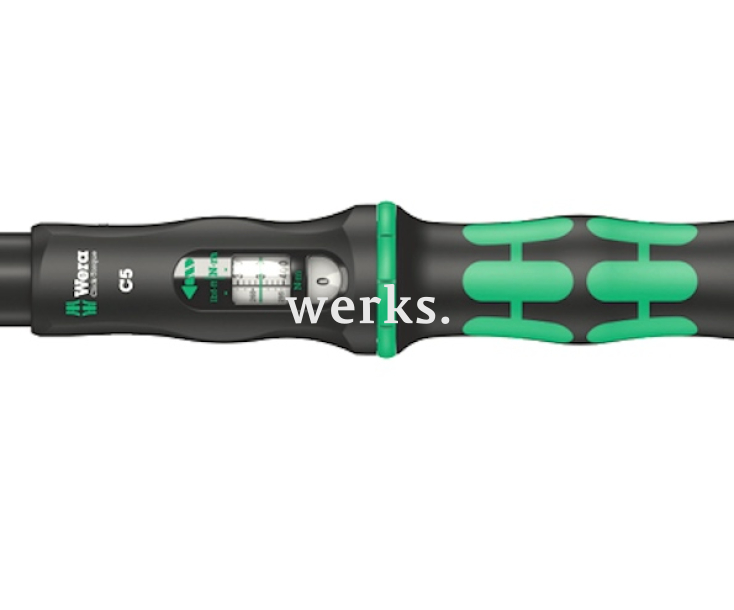 Динамометрический ключ Wera Click-Torque C 5 80-400 Nm с трещоткой с реверсом WE-075624