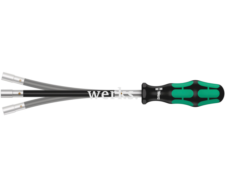 Отвертка HEX Wera Kraftform 391 WE-028150 7 х 167 с гибким стержнем для винтов с шестигранной головкой
