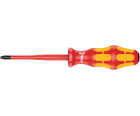 Отвертка Pozidriv Wera Kraftform 165 iS PZ VDE WE-006460 PZ 1 х 80 изолированная крестовая уменьшенный Ø рабочего конца