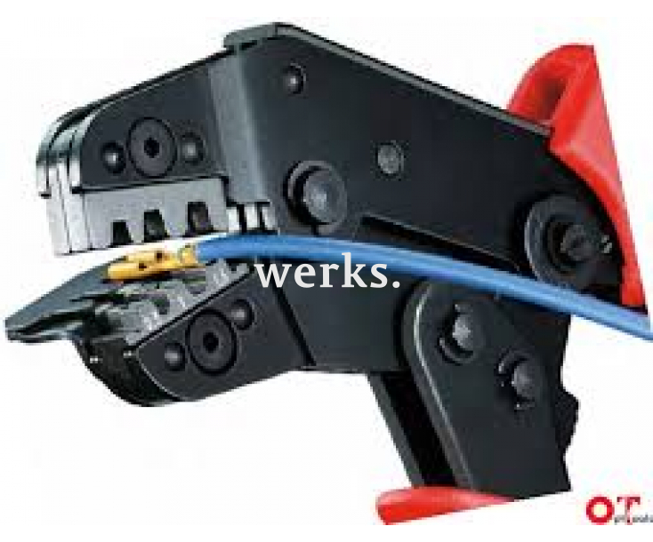 Пресс-клещи Rennsteig для сервисных работ с плашками и приемниками для контактов PEW 8 RE-61804031