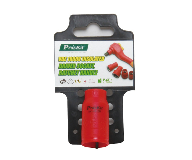 Торцовая головка изолированная 3/8" 10 мм Proskit SK-V310B