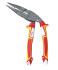 Пассатижи VDE изогнутые ErgoMulti Felo 200 мм 58012040