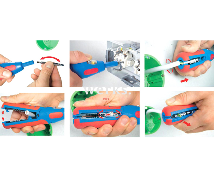 Стриппер No. 400 для снятия изоляции с круглых кабелей Weicon WCN51000400