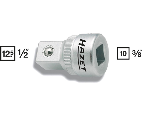 Переходник-адаптер с 3/8" на 1/2" Hazet 8858-1