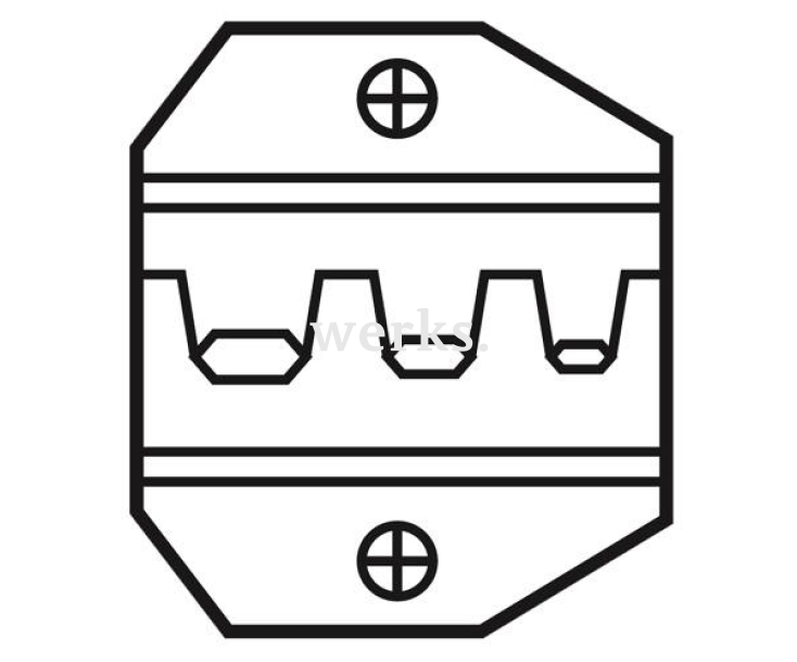 Матрица для обжима автоклемм ProsKit 1PK-3003D2