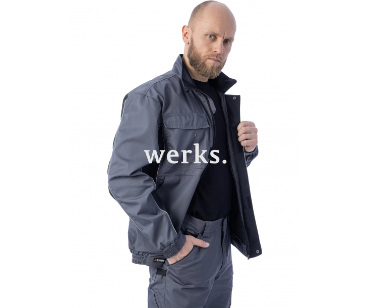 Куртка Brodeks KS201 серый/черный (L)