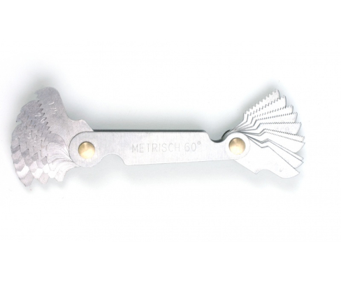 Резьбомер универсальный 52 шаблона Exact GQ-50523