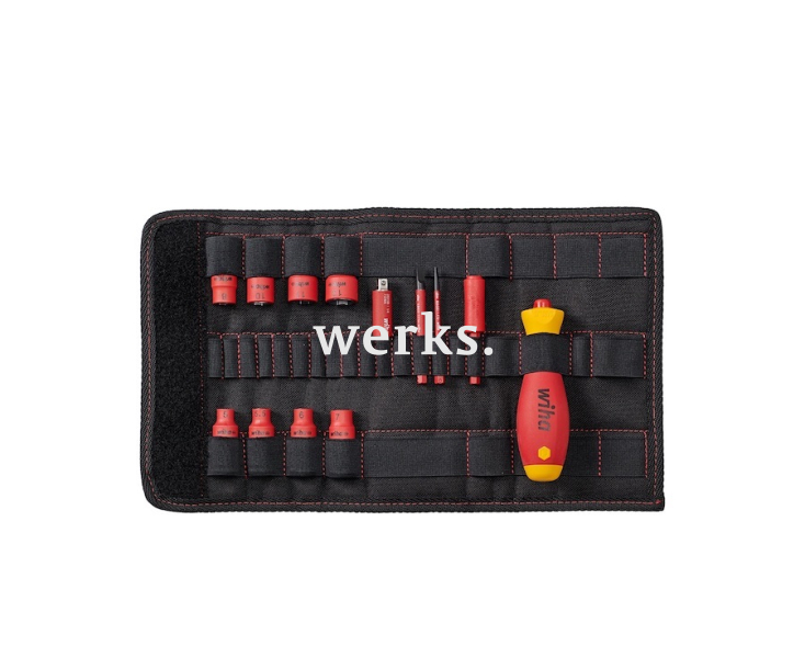 Набор изолированных VDE инструментов Wiha SlimVario electric 7209N 43467, 13 предметов