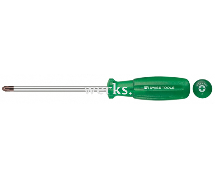 Отвертка крестовая Pozidriv Multicraft PB Swiss Tools PB 6192.1-80 PZ1