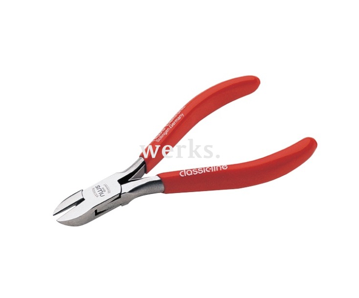 Бокорезы для электроники 115 мм без фаски NWS 021F-OW-72-115 с пластмассовыми чехлами