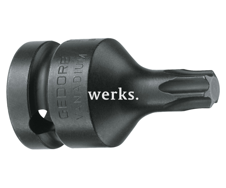 Головка торцевая с отверточной вставкой 1/2