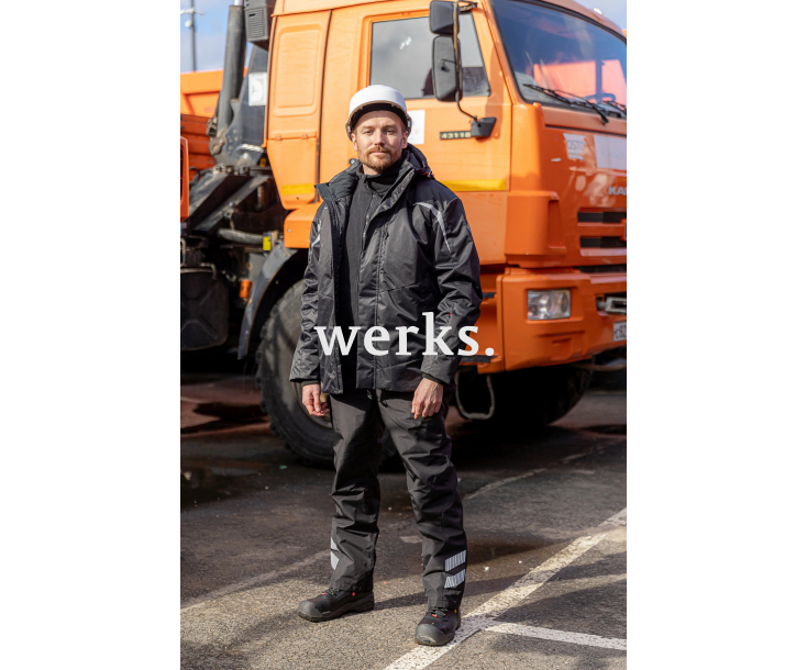 Зимняя куртка Brodeks KW231 черный (S)