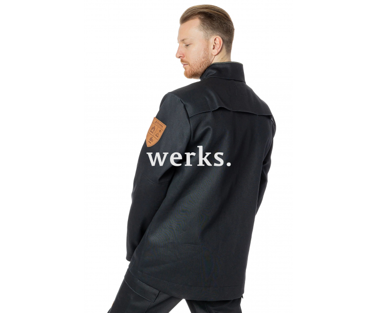 Куртка сварщика Brodeks FS28-02 черный (XXL)