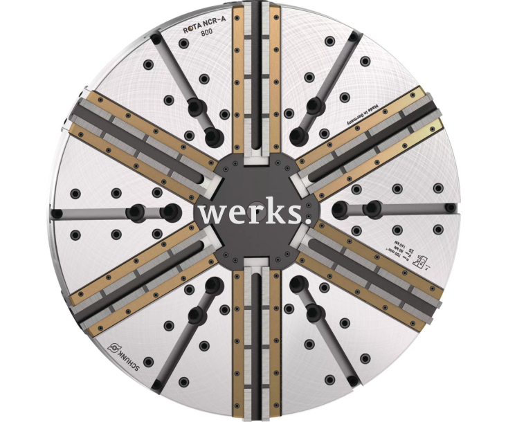 Токарный патрон Schunk ROTA NCR-A 800 Z520-SV90°
