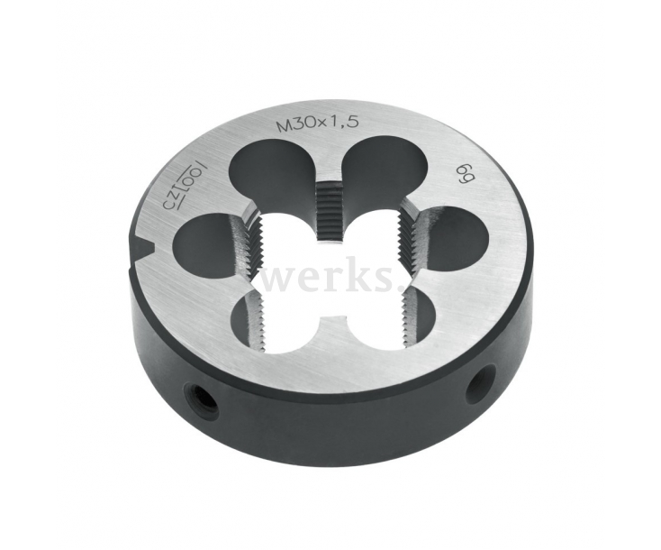 Плашка М30х1,5 115CrV3 DIN EN 22568 6g 65х18мм Bucovice Tools 210302