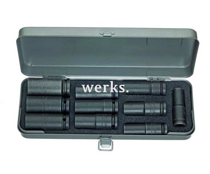 Набор удлиненных ударных торцовых головок Impact 1/2’’ Heyco HE-06300901136 10 шт.