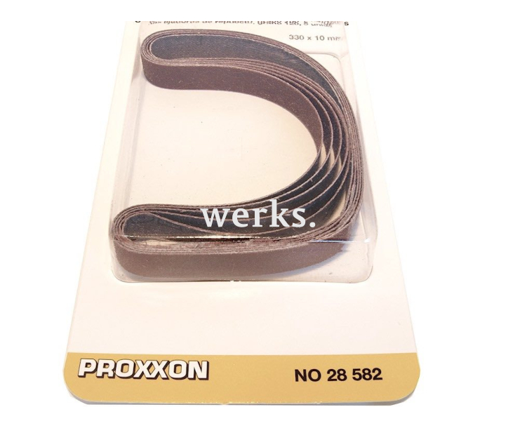 Лента шлифовальная корундовая К120 330 мм Proxxon 28582 5 шт.