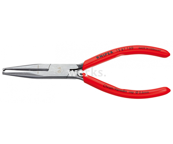 Инструмент для удаления изоляции с тонких кабелей Knipex KN-1561160 диапазон зачистки - Ø 0,6 мм