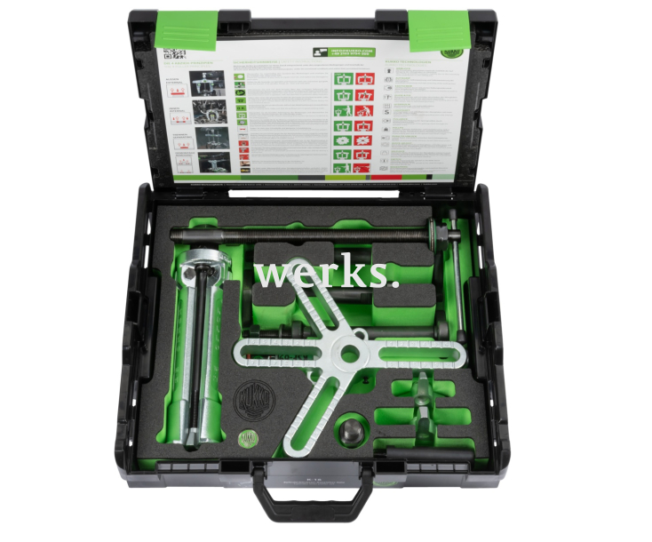 Набор для извлечения гильз цилиндров KUKKO K-16-B