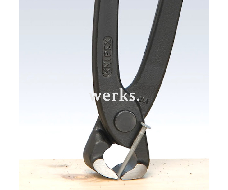 Клещи арматурные особой мощности, с высокой передачей усилия Knipex KN-9910300SB в блистере