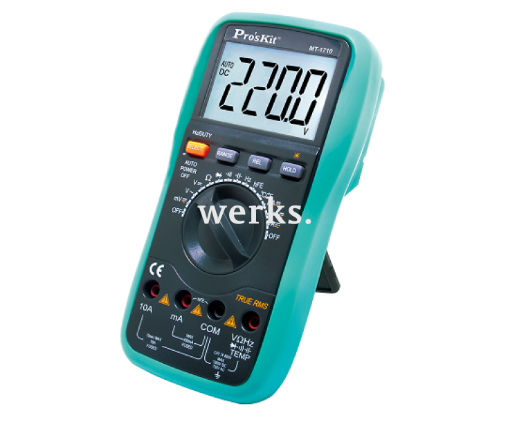 Мультиметр цифровой компактный ProsKit MT-1710