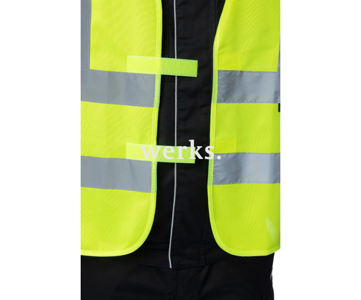 Сигнальный жилет Brodeks KM125 желтый (S-M)