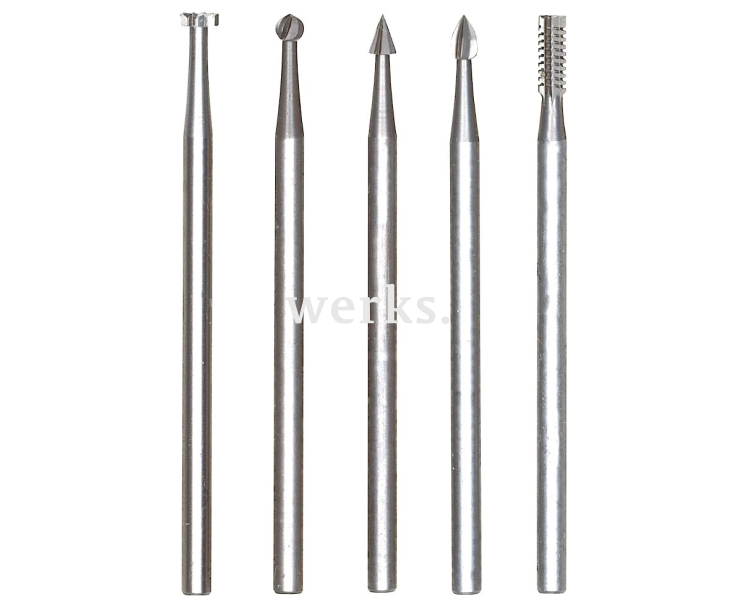 Фрезы вольфрам-ванадиевые Proxxon 28710 5 шт.