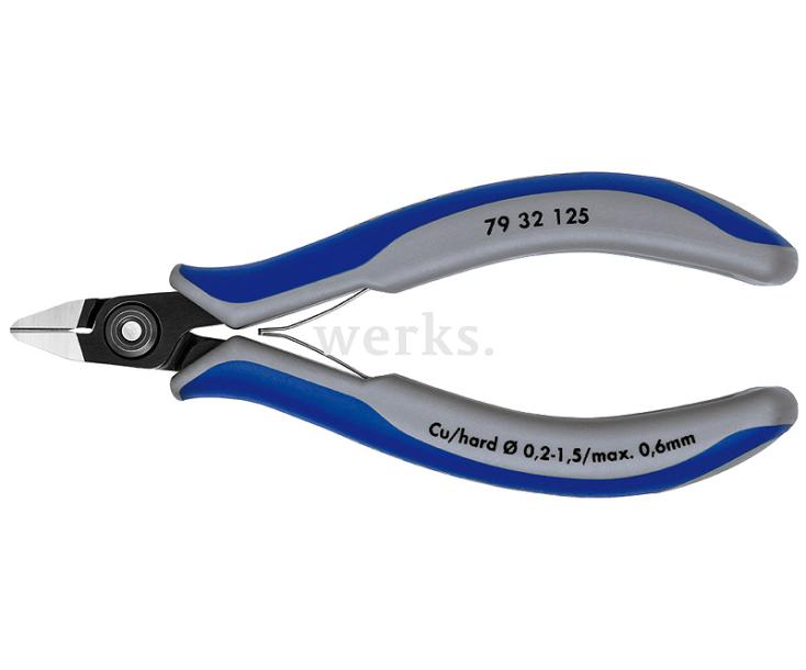 Прецизионные кусачки боковые для электроники Knipex KN-7932125