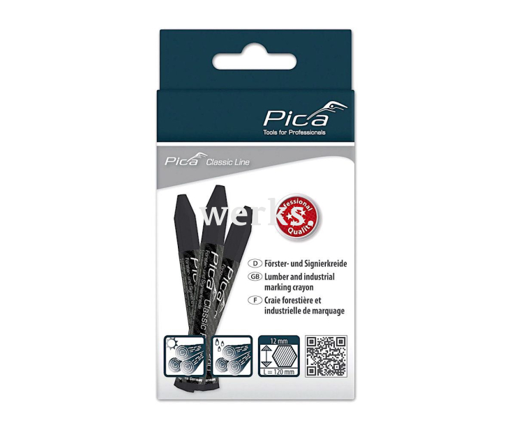 Мелок восковой черный Classic Pro Pica 590/46