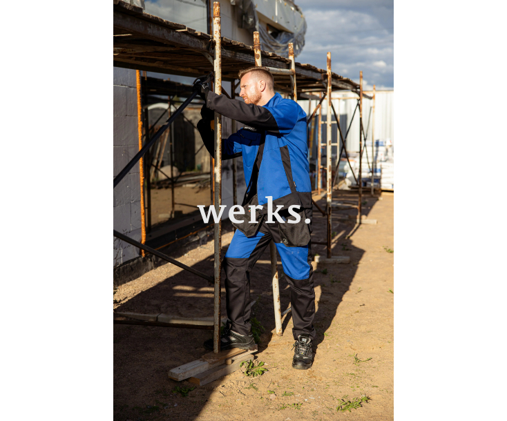 Брюки Brodeks KS334 синий/черный (62)