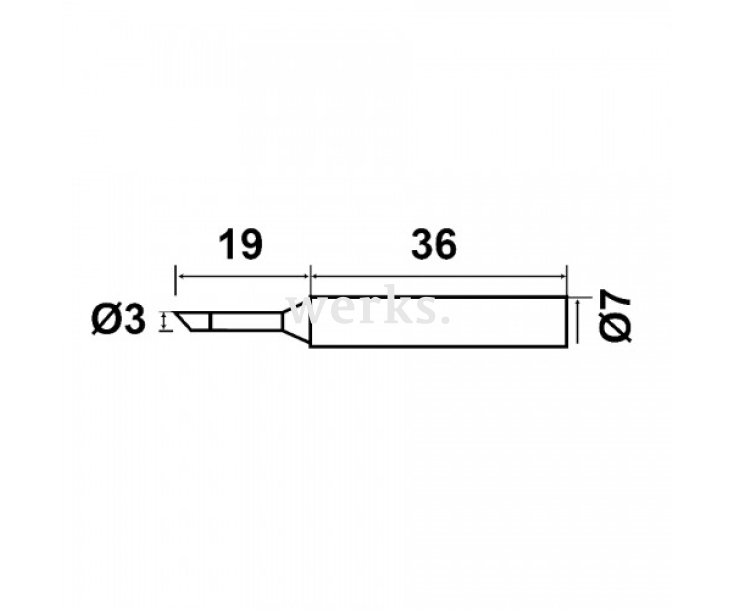 Жало для паяльника ProsKit 5PK-976N-B4