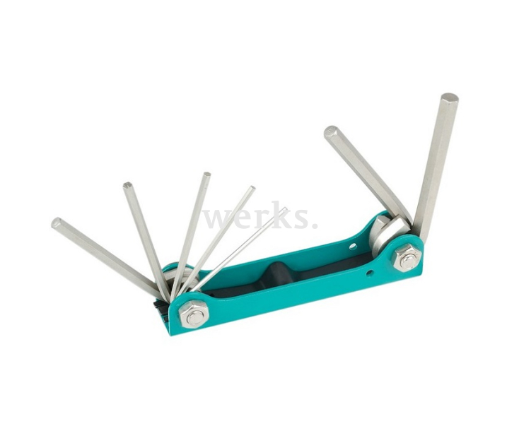 Набор штифтовых ключей HEX раскладной ProsKit 8PK-021N