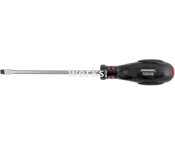 Отвертка шлицевая SL6.5 х 150 Jonnesway HERCULES D03S6150