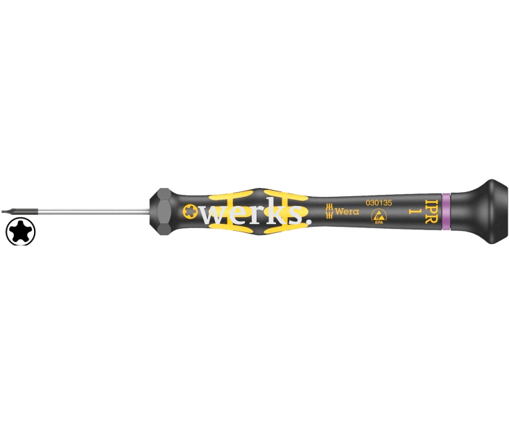 Отвертка IPR TORX Plus Wera Kraftform Micro ESD 1 IPRх40 1567 WE-030135