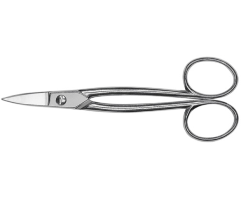 Ювелирные ножницы с изогнутыми лезвиями и кольцами Erdi ER-D75-1