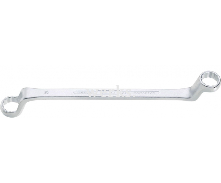 Ключ гаечный двусторонний кольцевой 630 30х32 мм Hazet 630-30х32