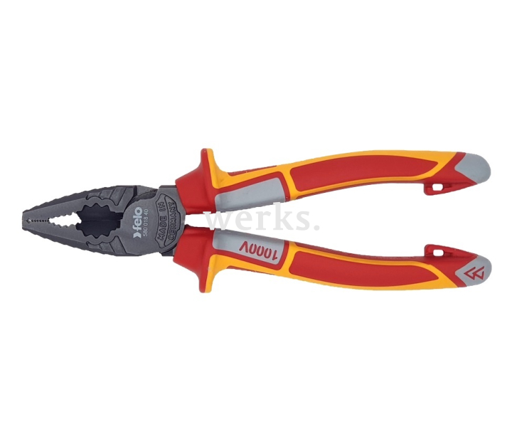 Плоскогубцы VDE комбинированные режущие Felo 180 мм 58001840