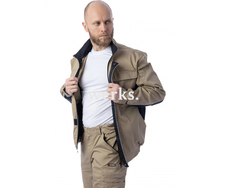 Куртка Brodeks KS201 бежевый/черный (XXXL)