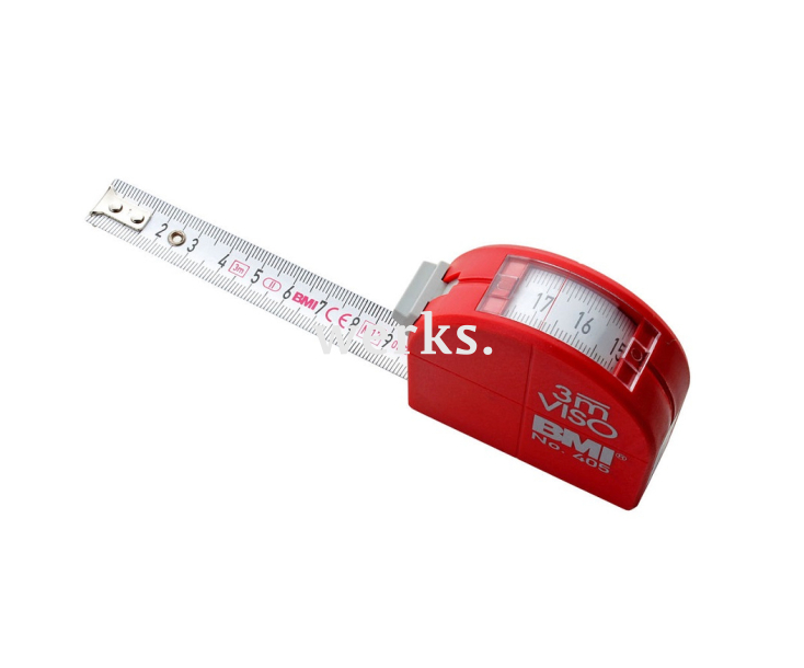 Рулетка измерительная карманная 3 м х 16 мм BMI VISO 405341020