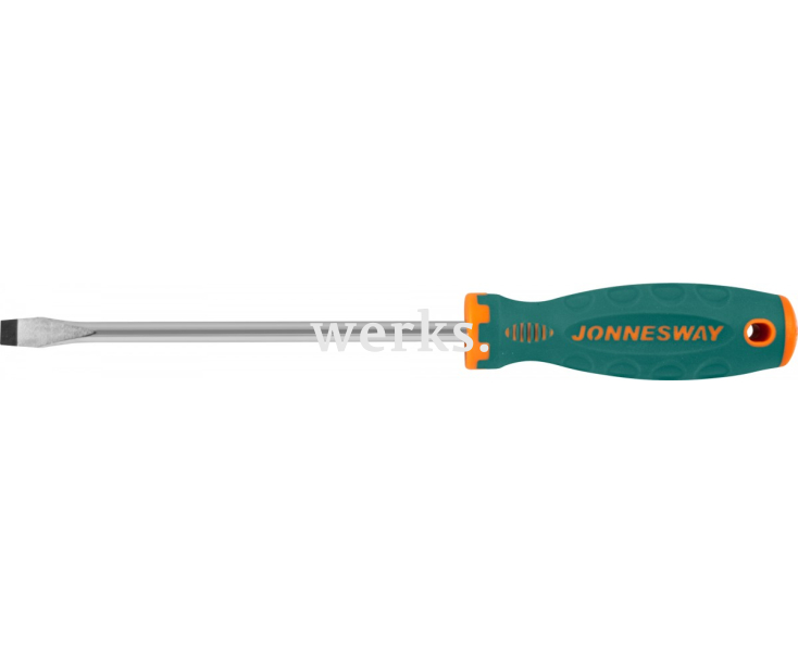 Отвертка шлицевая SL9.5 х 175 Jonnesway ANTI-SLIP GRIP D71S9175