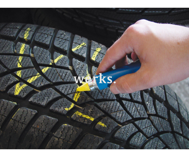 Мелок разметочный универсальный Bleispitz 0297 жёлтый