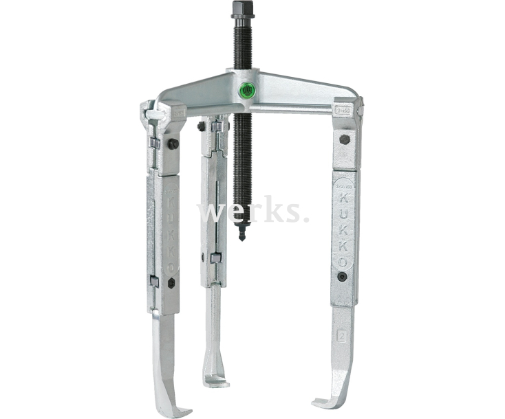 Универсальный трёхзахватный съёмник с удлинёнными захватами KUKKO 30-20-3
